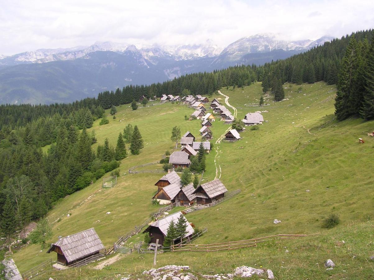فيلا Planinska Hisica Pod Macesni - Bohinj Srednja Vas v Bohinju المظهر الخارجي الصورة